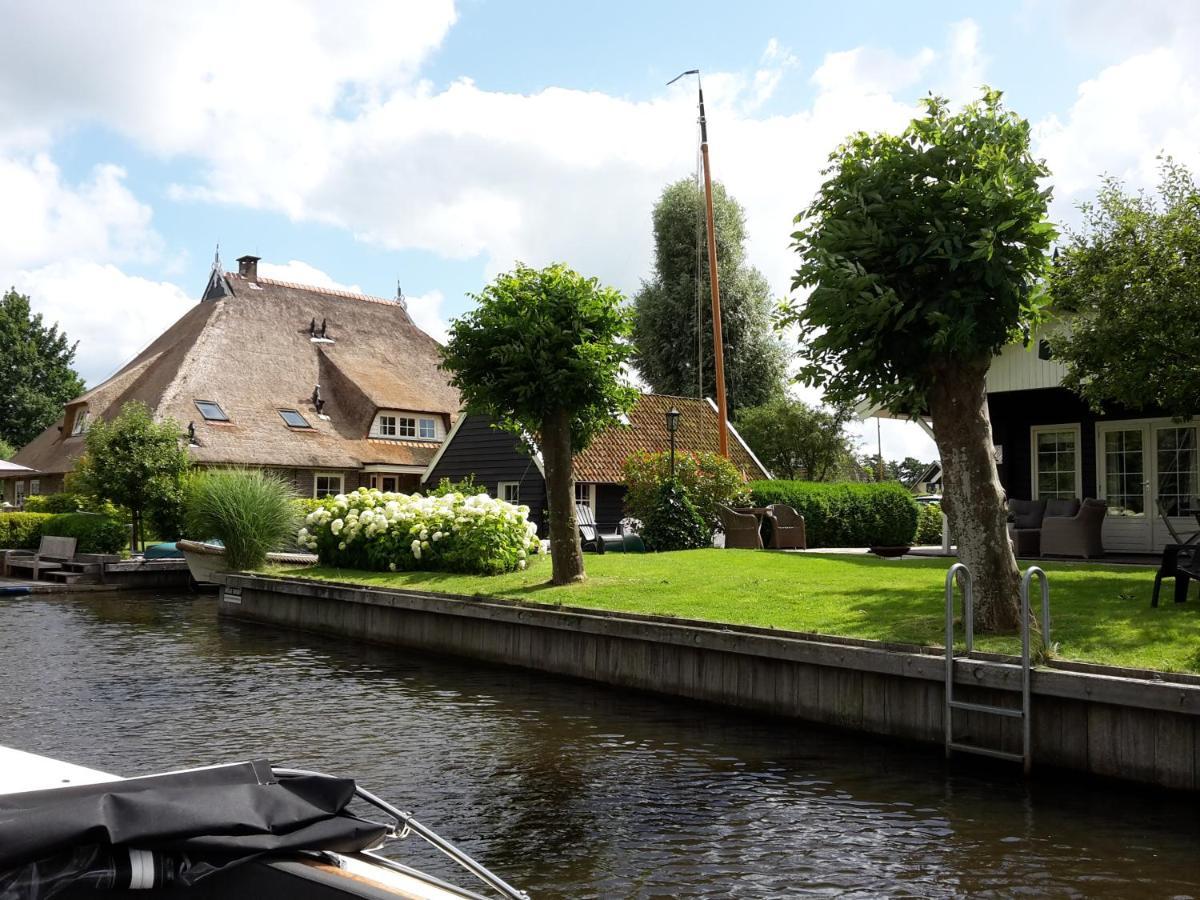 D'Oude Herbergh, Vakantiehuizen Aan Het Water Terherne Exterior foto