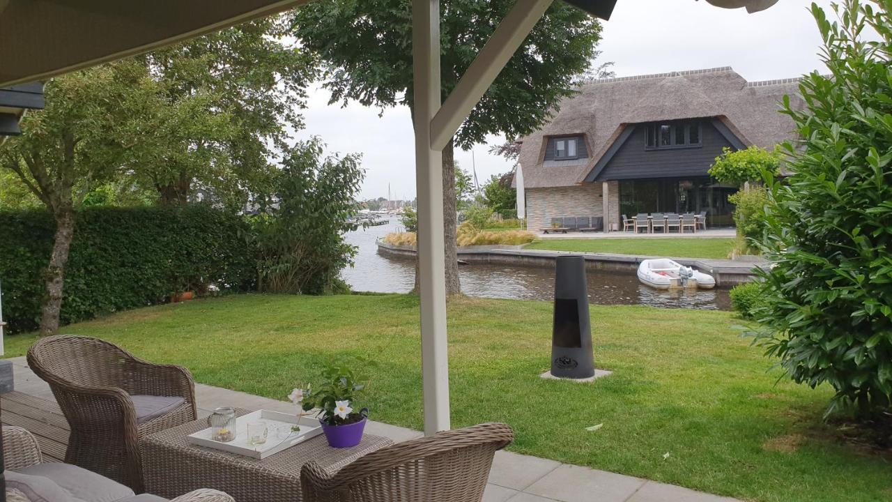 D'Oude Herbergh, Vakantiehuizen Aan Het Water Terherne Exterior foto